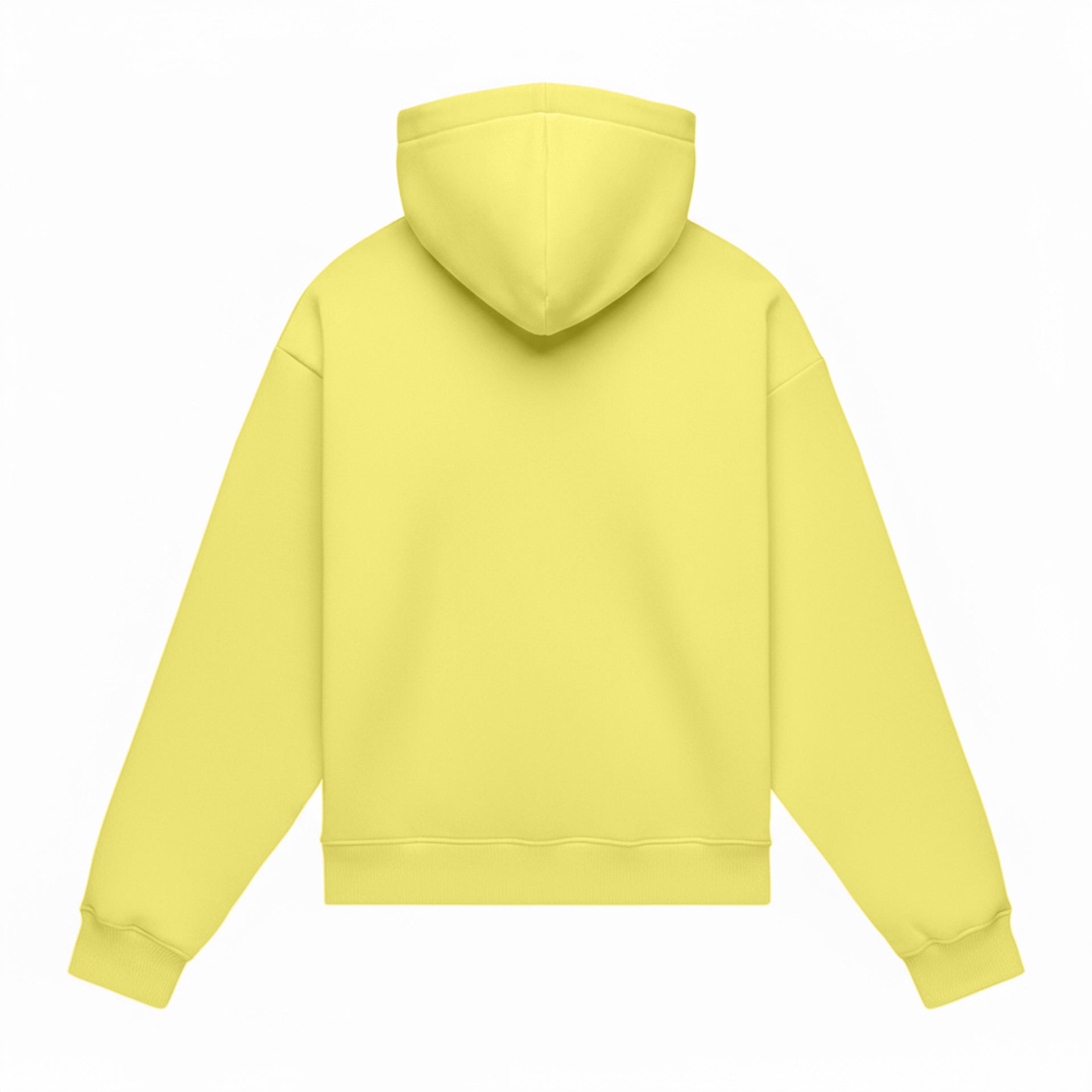 Hoodie oversize LIGHT BRUSHED LEMON