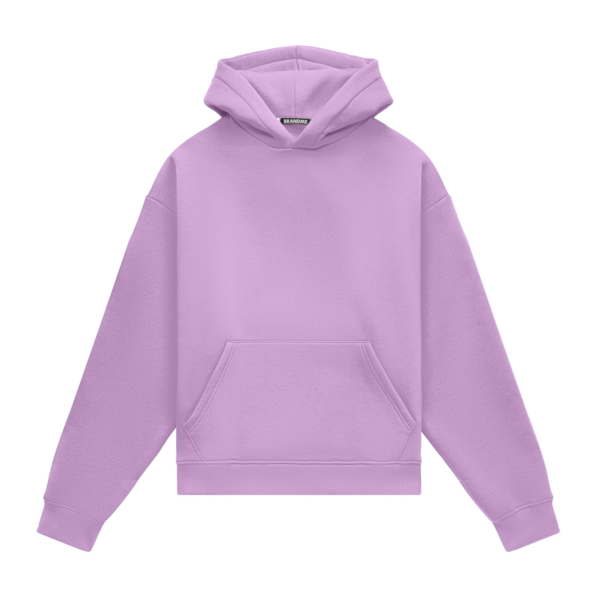 Hoodie oversize LIGHT BRUSHED LILAC