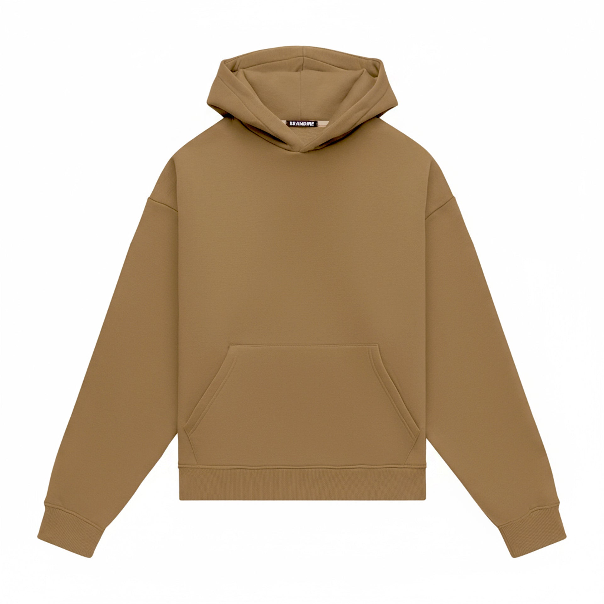 Hoodie oversize LIGHT BRUSHED MACADAMIA
