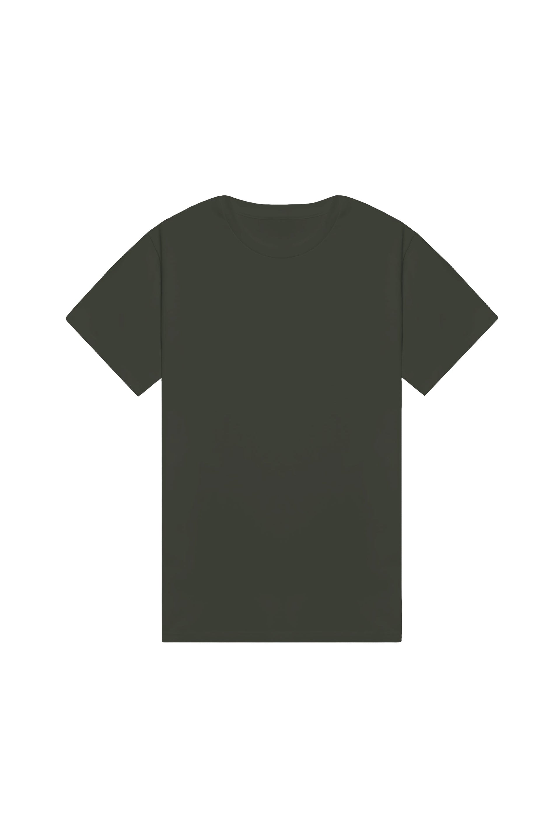 T-shirt regular LIGHT MELANŻ w kroju regularnym, polska produkcja, certyfikowana dzianina idealna do nadruku
