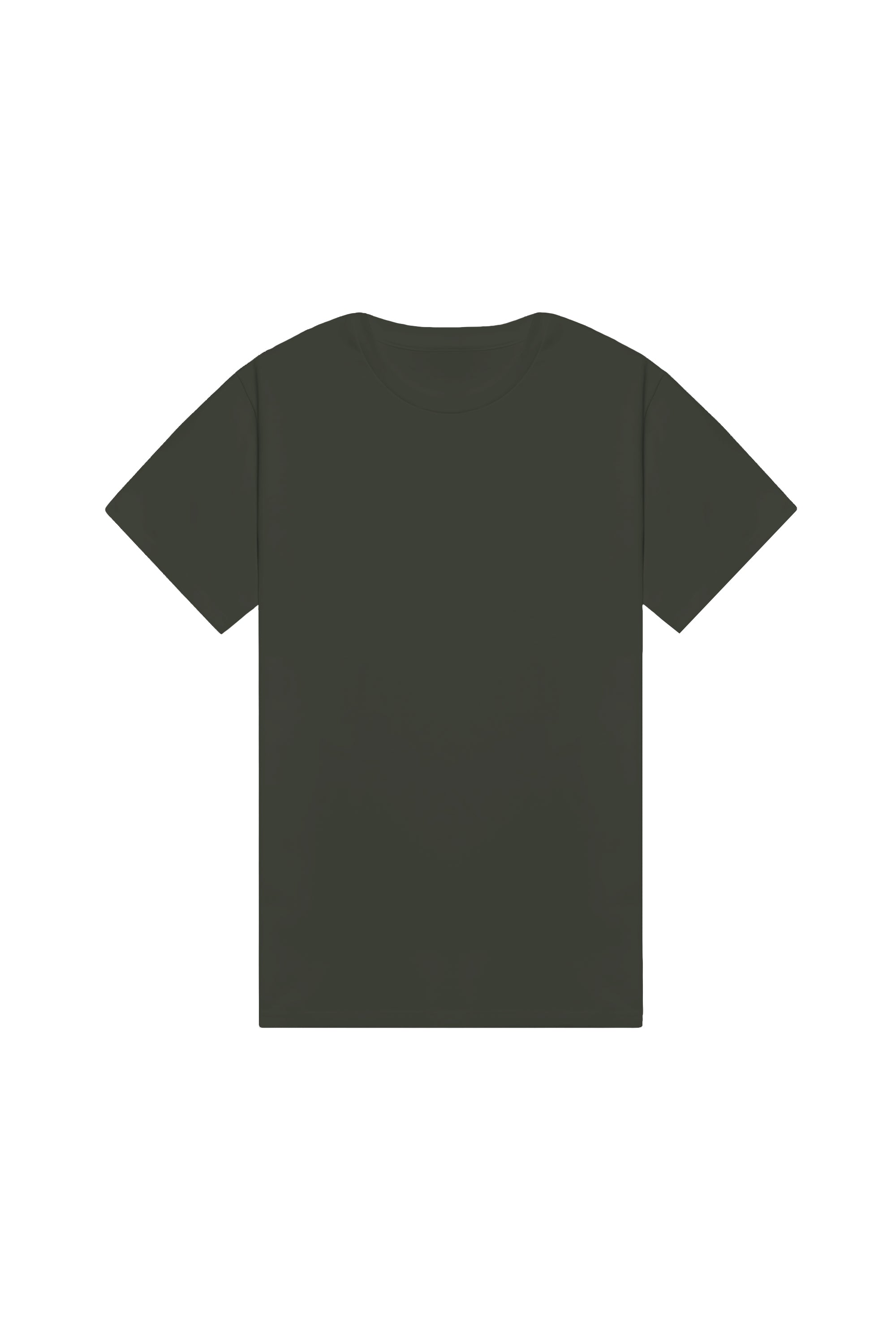 T-shirt regular LIGHT MELANŻ w kroju regularnym, polska produkcja, certyfikowana dzianina idealna do nadruku