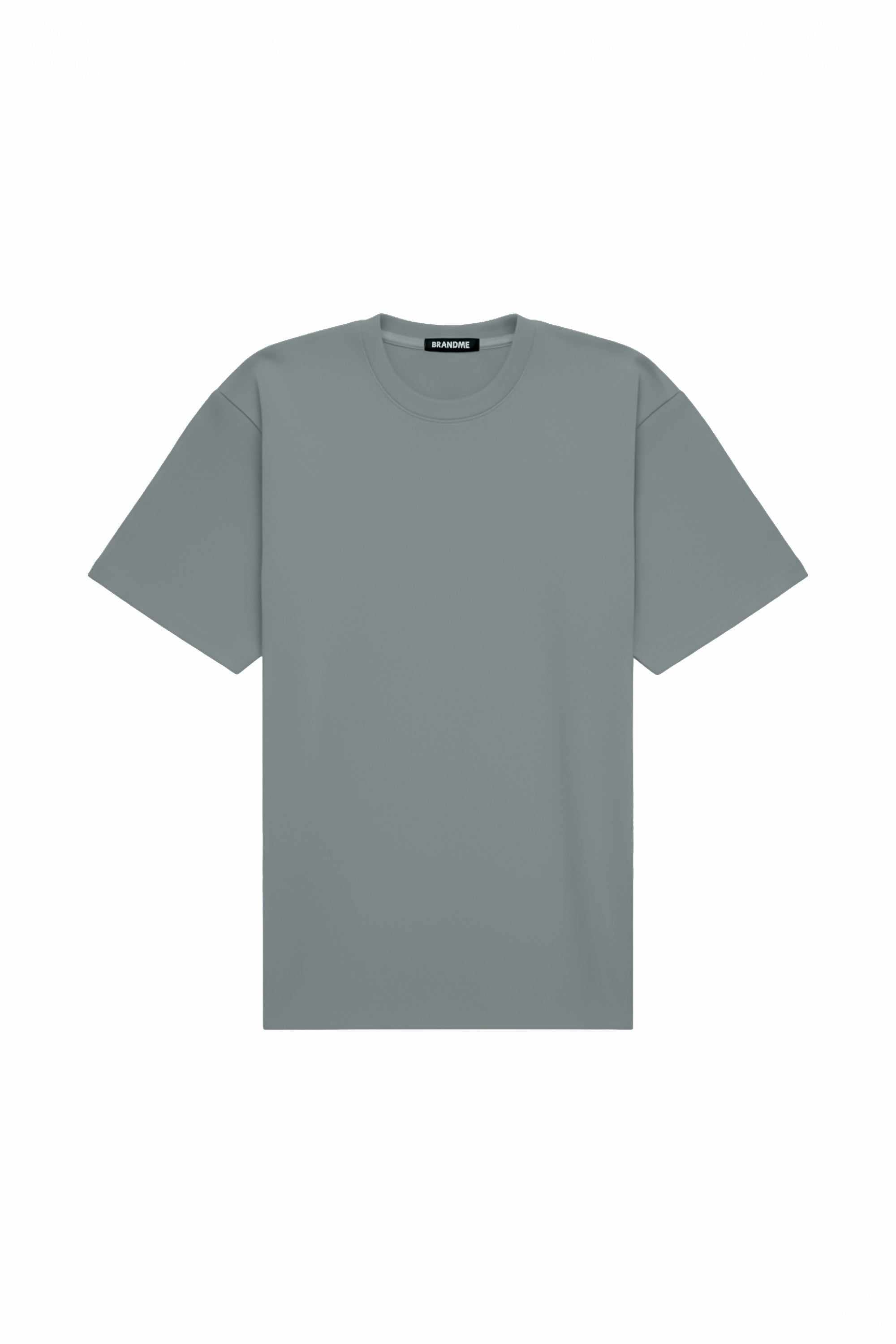 Oversize T-shirt LIGHT Melanż 30B made in Poland with certified fabric ideal for printing