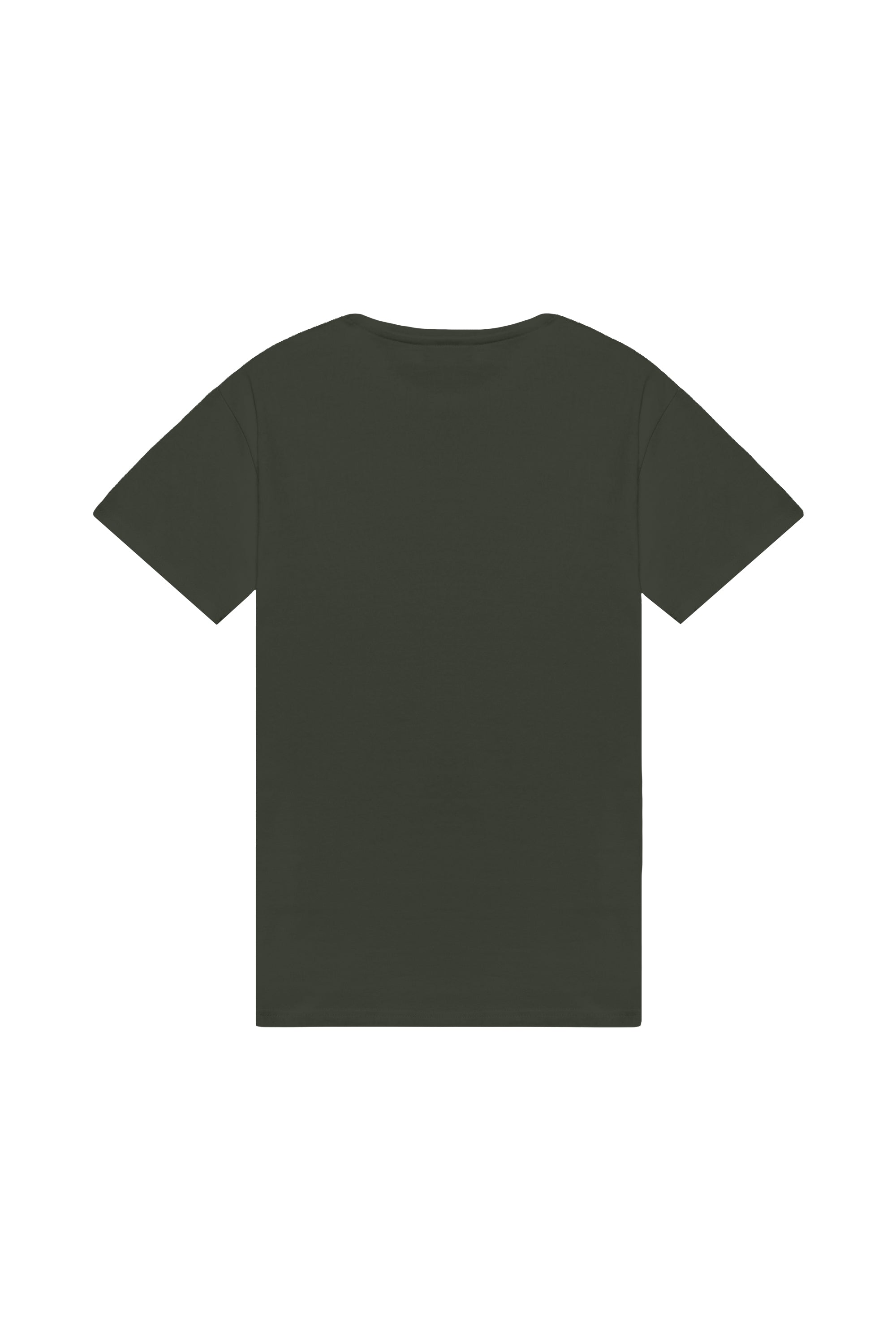 T-shirt regular w kolorze light melanż idealny do nadruku, wyprodukowany w Polsce, z certyfikatem jakości