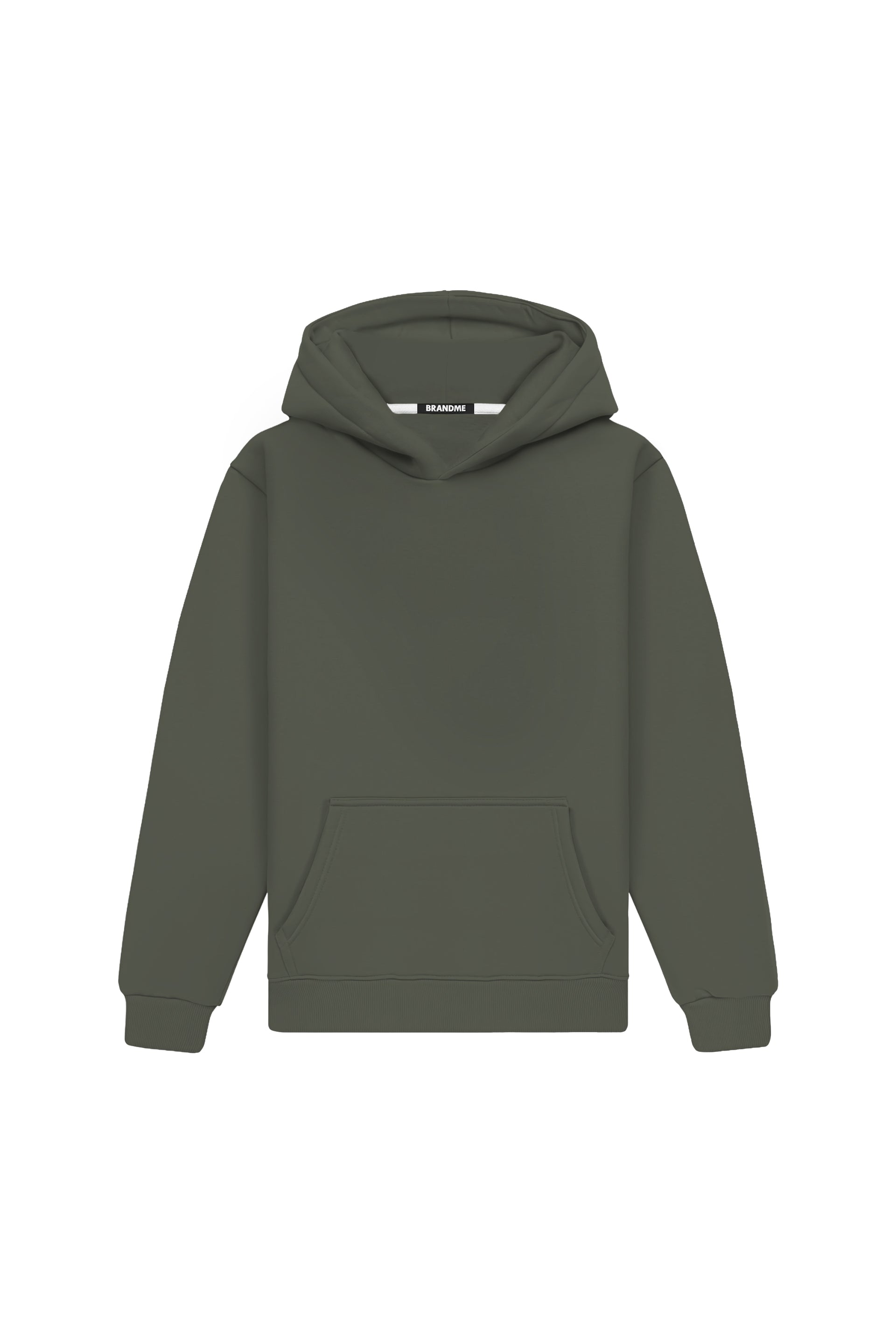 Hoodie regular MEDIUM LOOP MELANŻ 40P