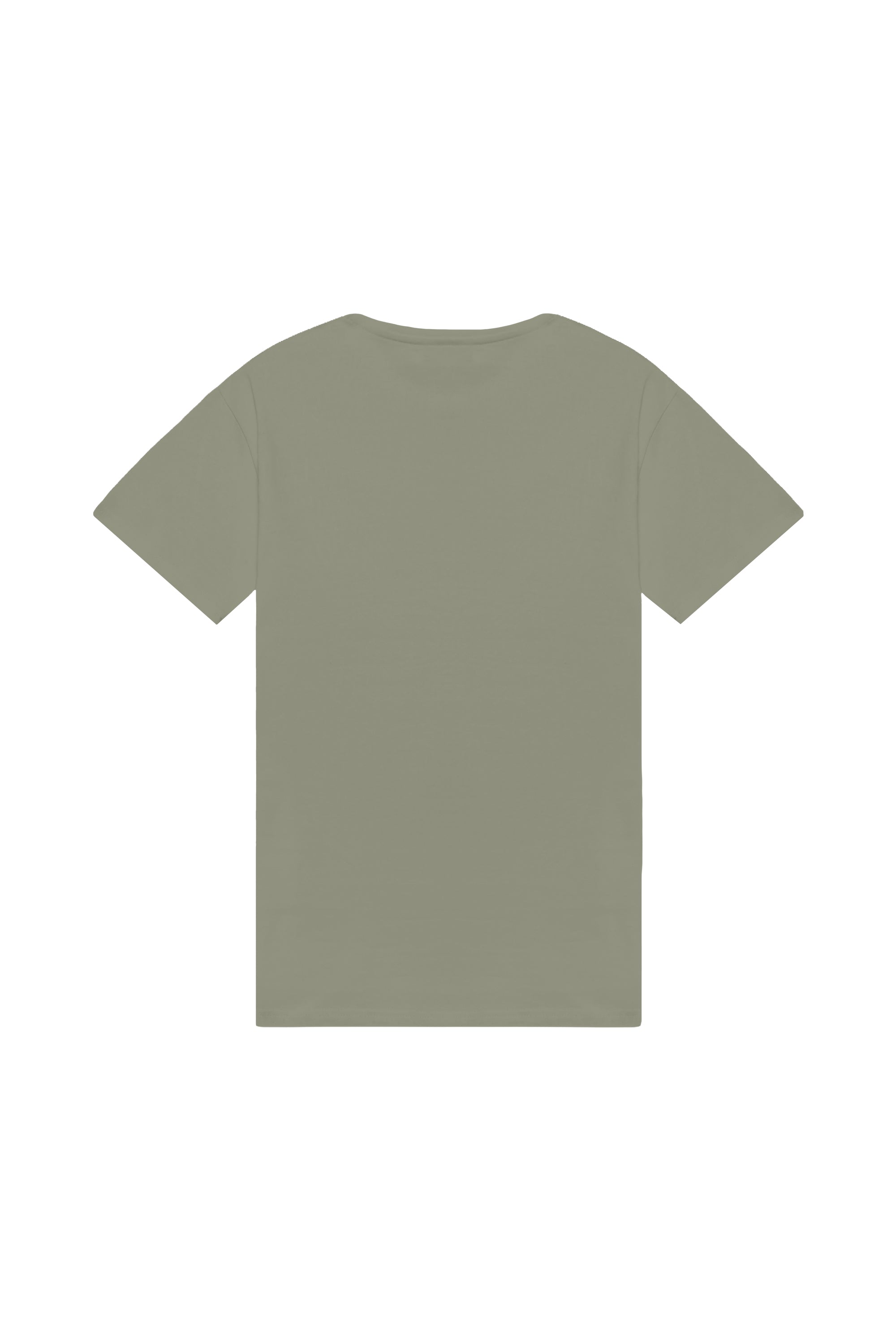 T-shirt regular light melange with quality-certified fabric, ideal for printing, made in Poland
