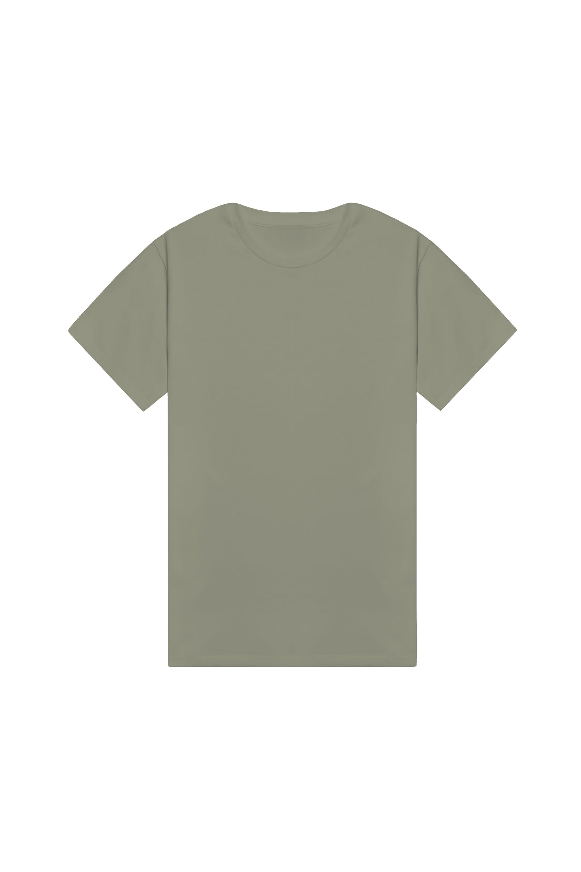 T-shirt regular light melange, certified quality fabric, ideal for printing, made in Poland