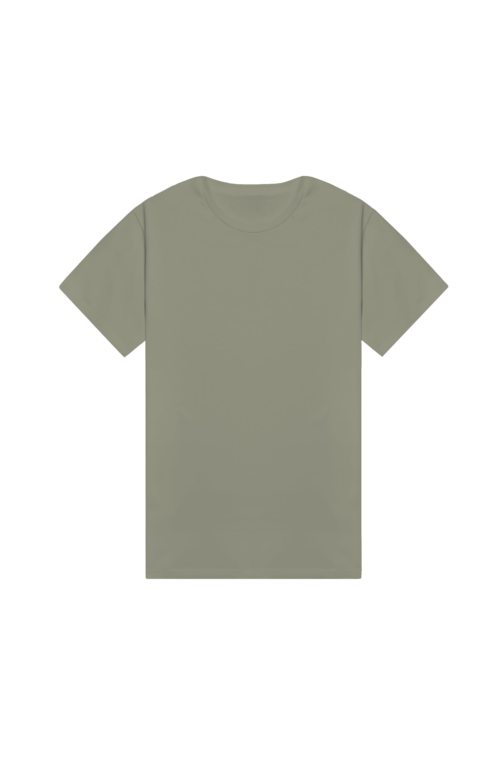 T-shirt regular light melange, certified quality fabric, ideal for printing, made in Poland