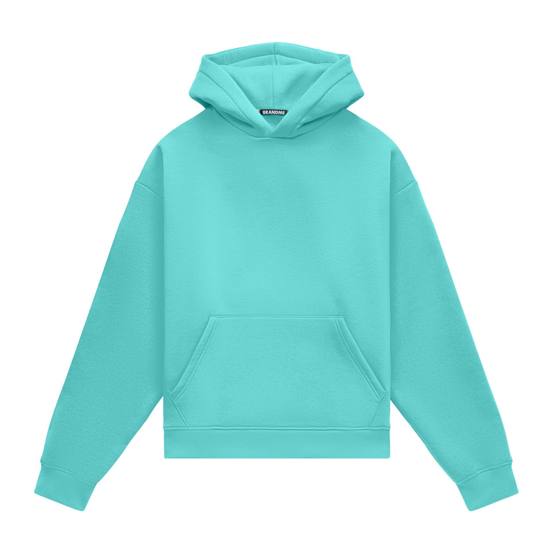 Hoodie oversize LIGHT BRUSHED MINT