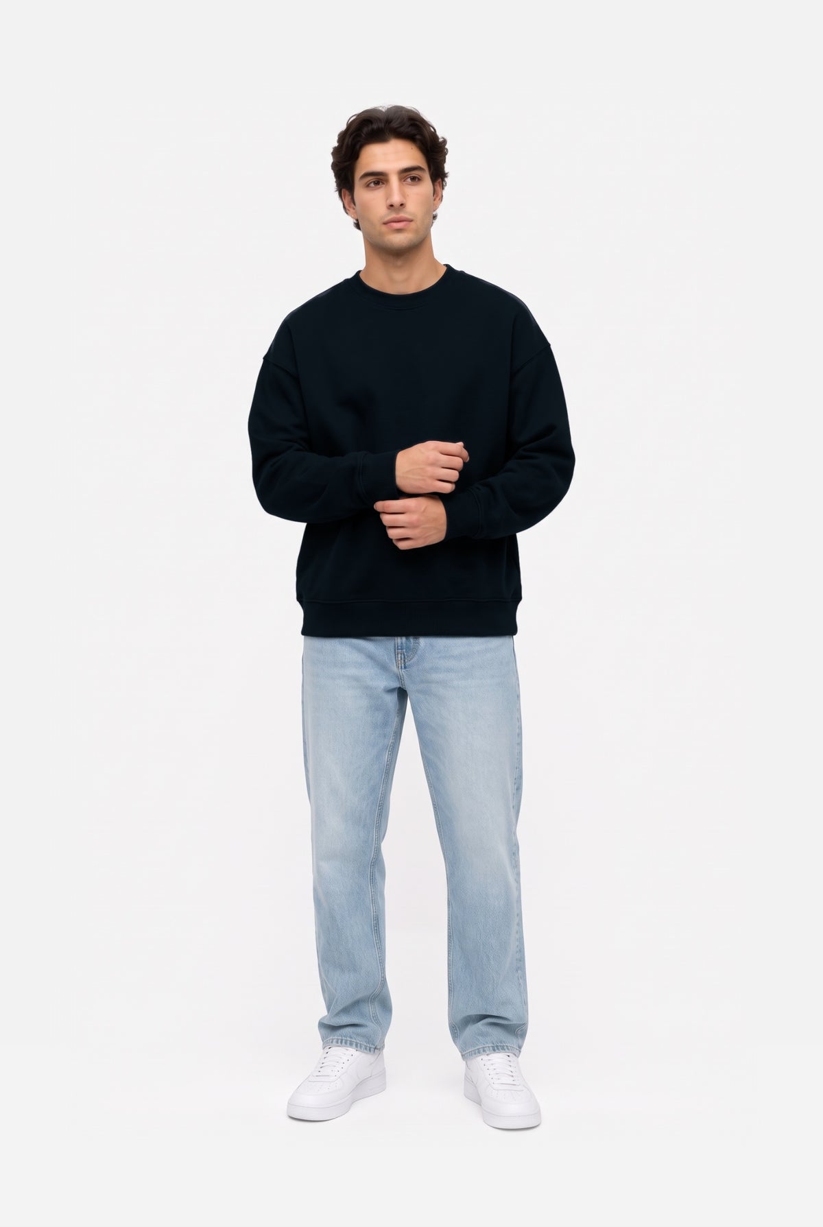 Crewneck Oversize LIGHT LOOP NAVY