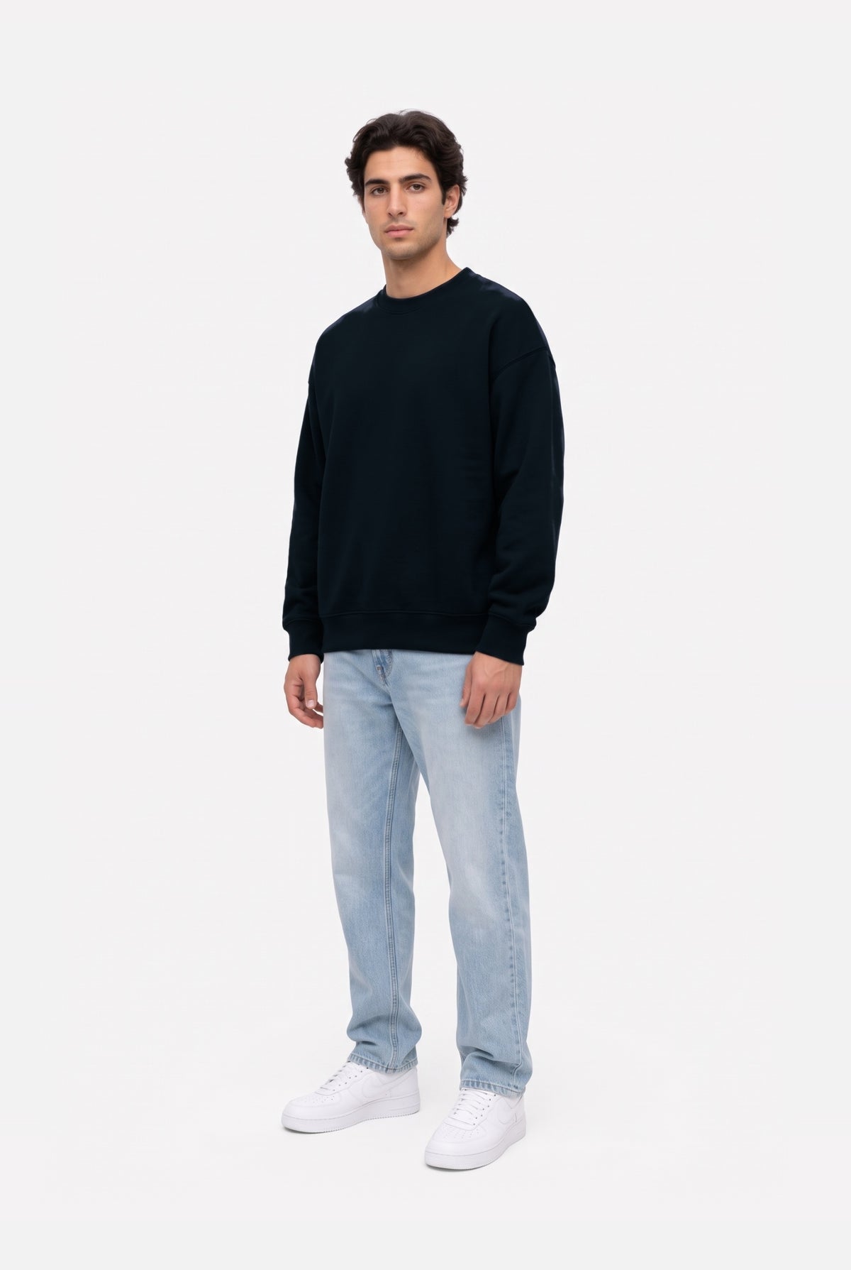Crewneck Oversize LIGHT LOOP NAVY