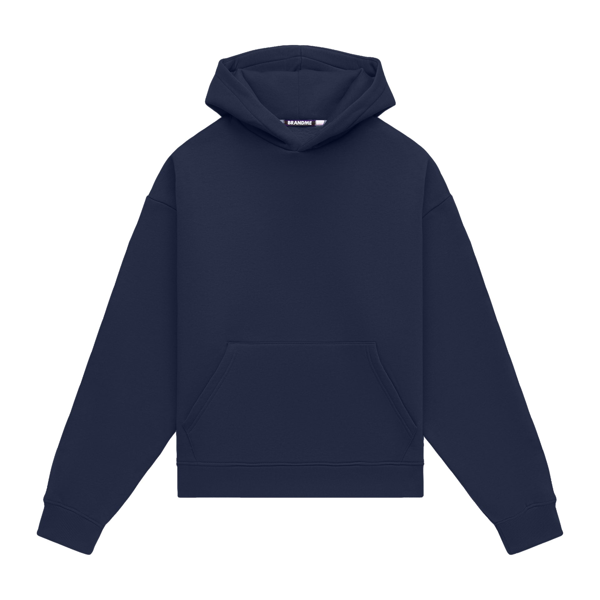 Hoodie oversize LIGHT BRUSHED OCEAN