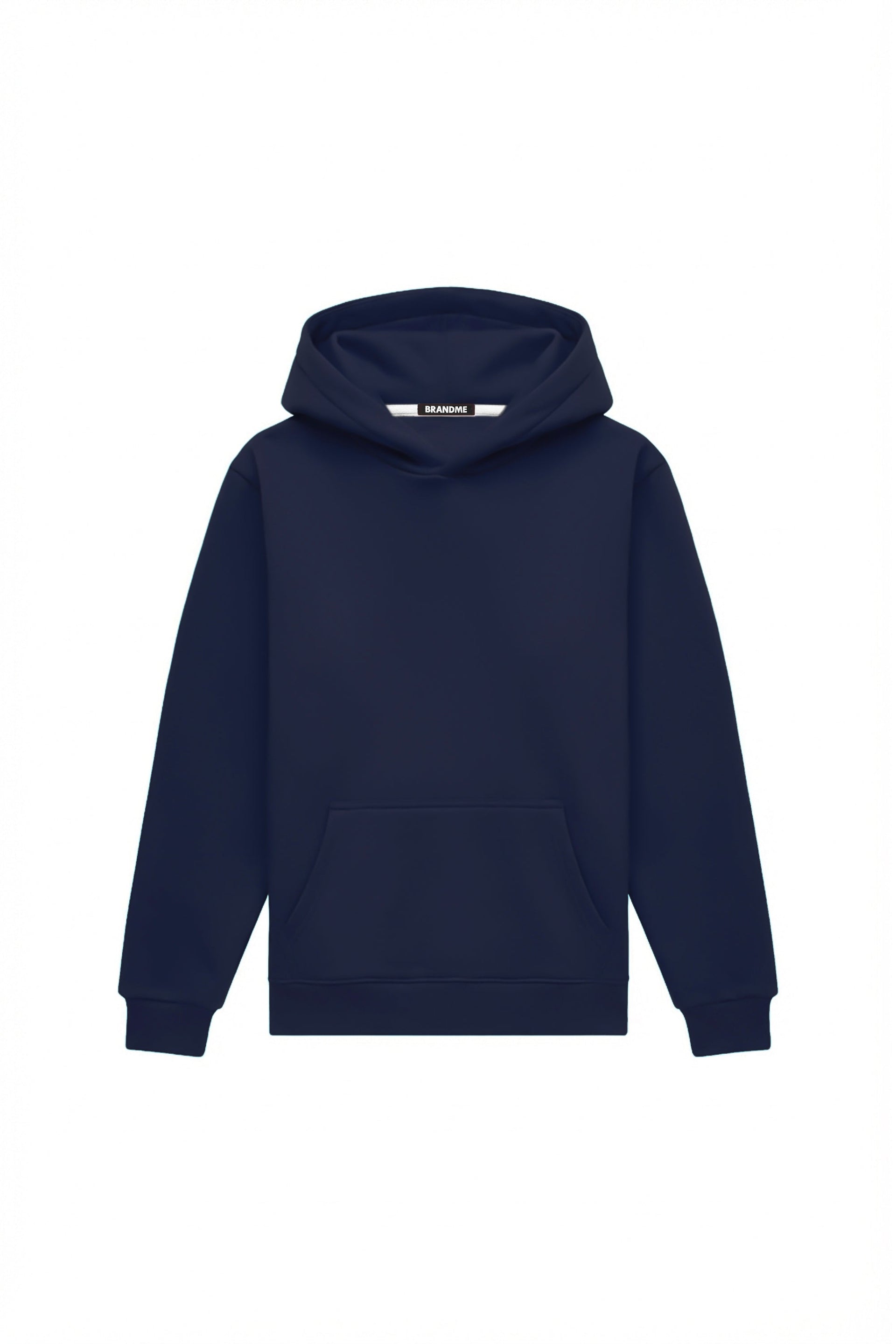 Bluza z kapturem regular LIGHT BRUSHED OCEAN made in Poland with certified fabric ideal for printing