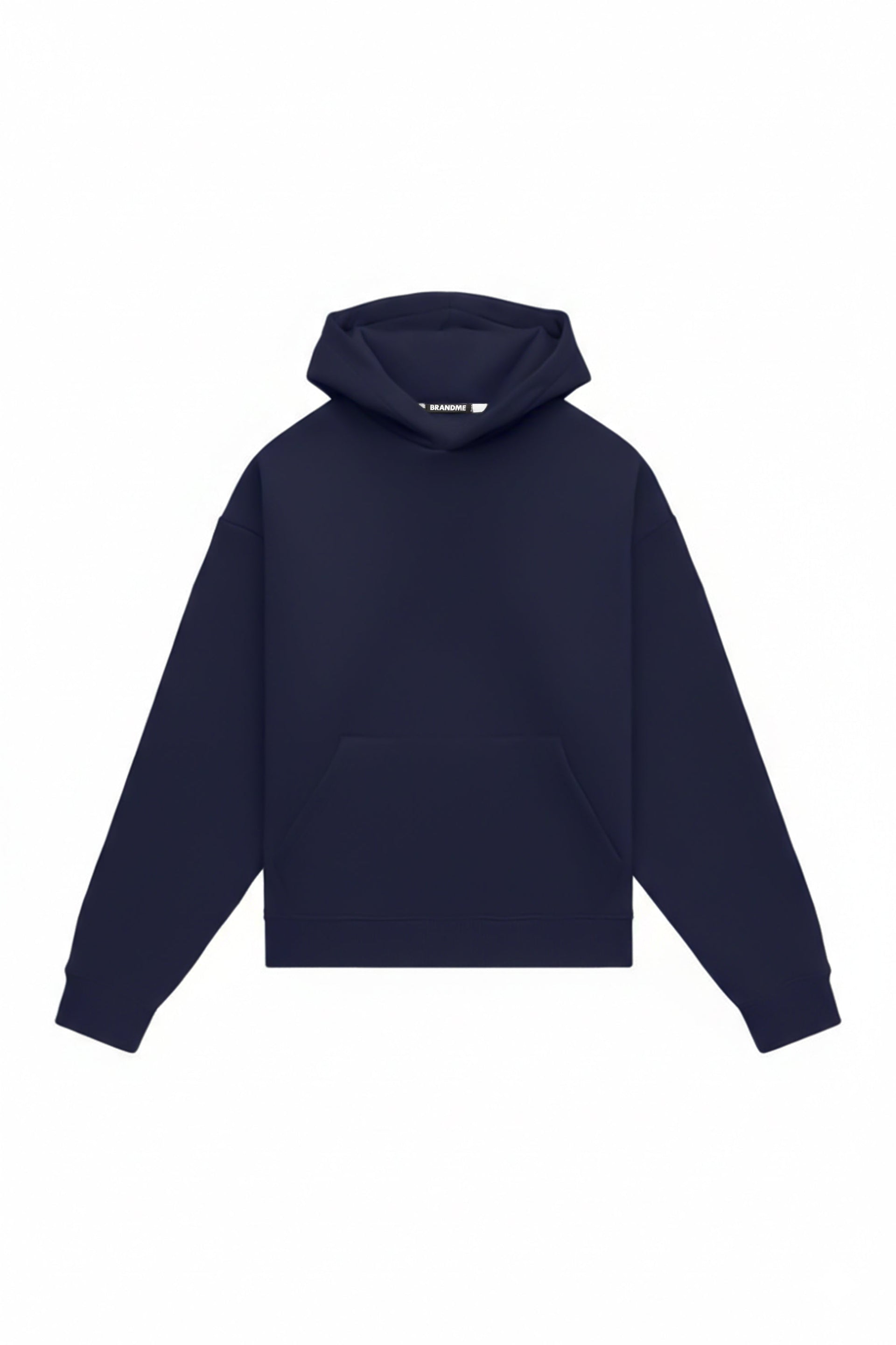 Oversize heavy loop ocean hoodie with quality certified fabric, perfect for printing, made in Poland