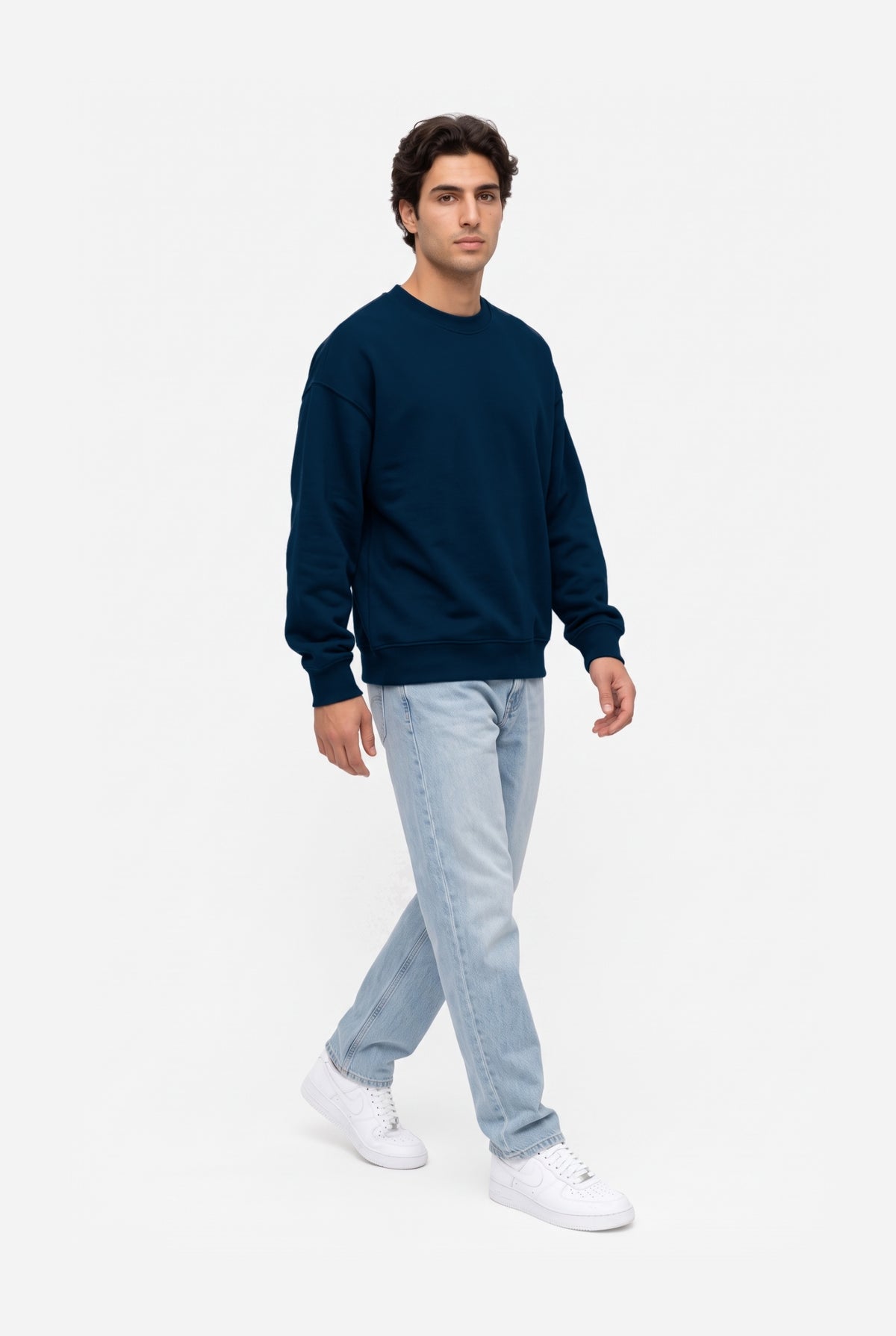 Crewneck Oversize LIGHT LOOP OCEAN