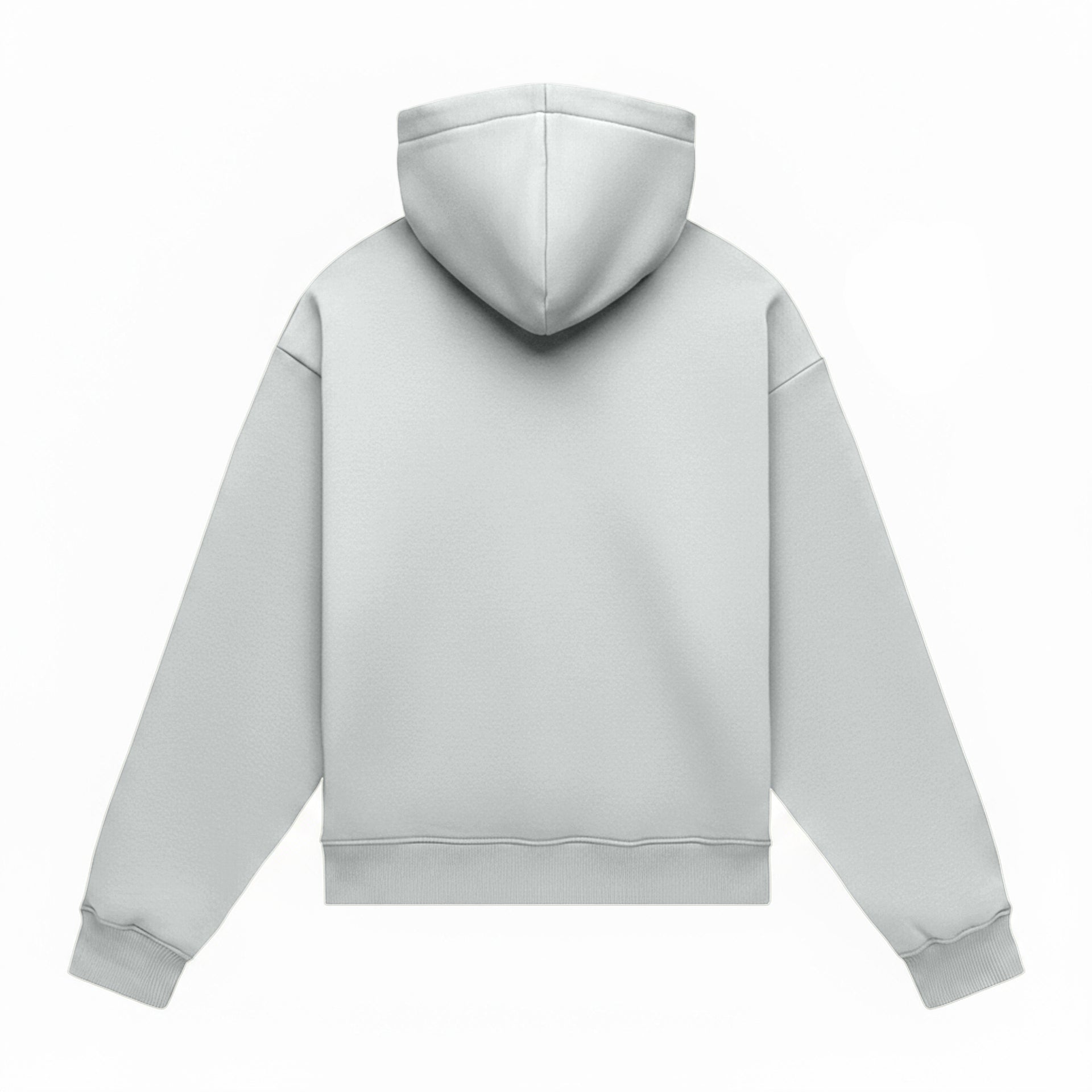 Hoodie oversize LIGHT BRUSHED OFF WHITE