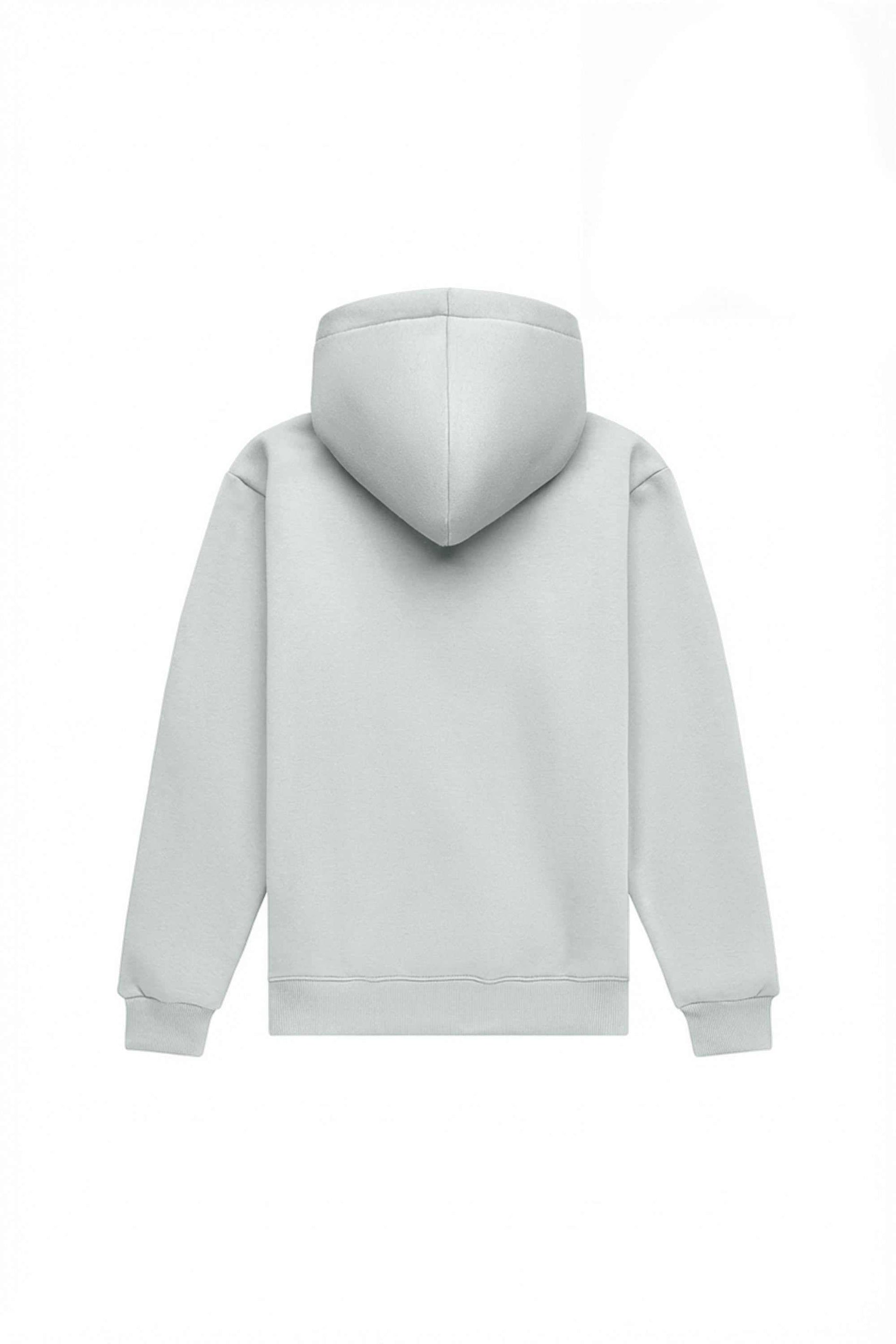 Bluza z kapturem regular LIGHT BRUSHED OFF WHITE idealna pod nadruk, wyprodukowana w Polsce