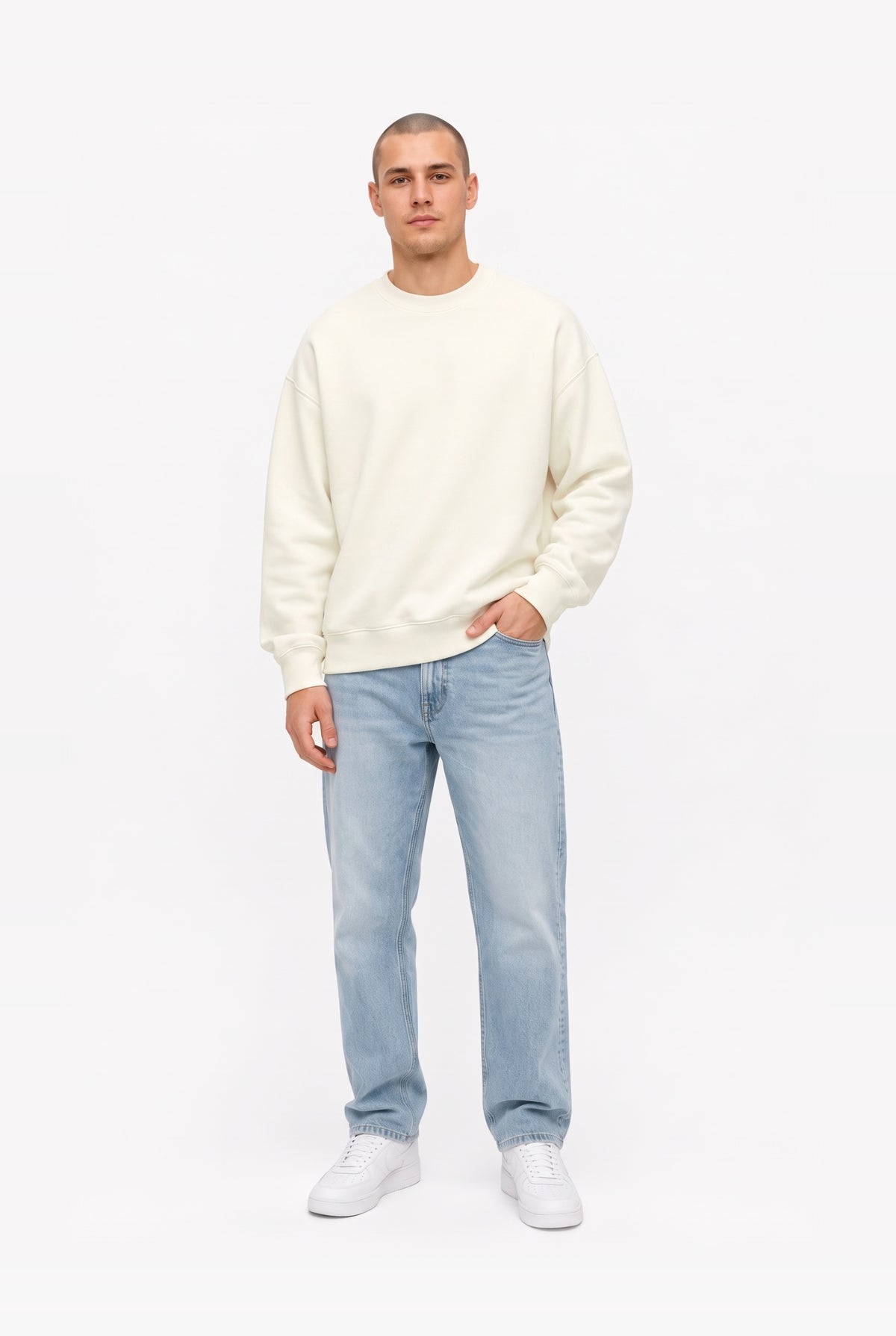 Oversize hoodie - brushed in 3 variants