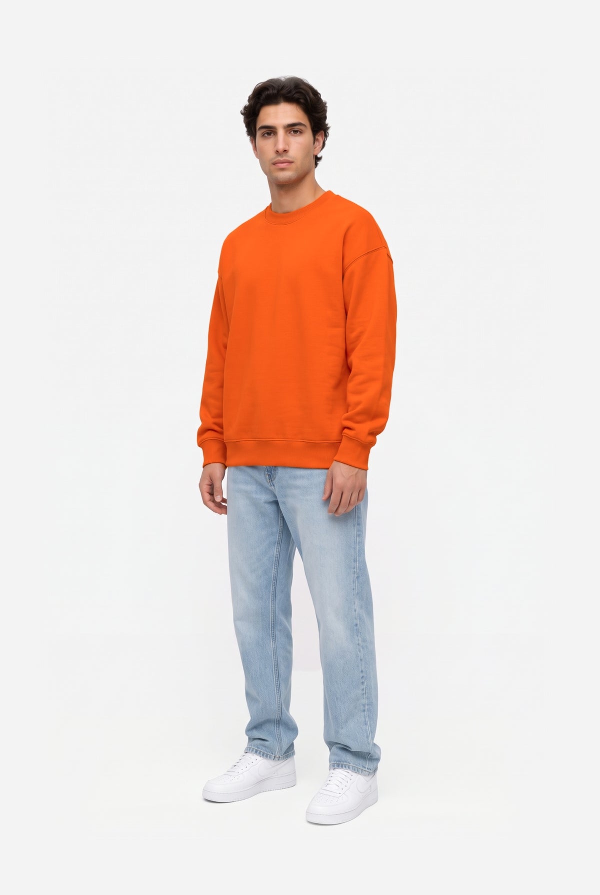 Crewneck Oversize LIGHT LOOP ORANGE