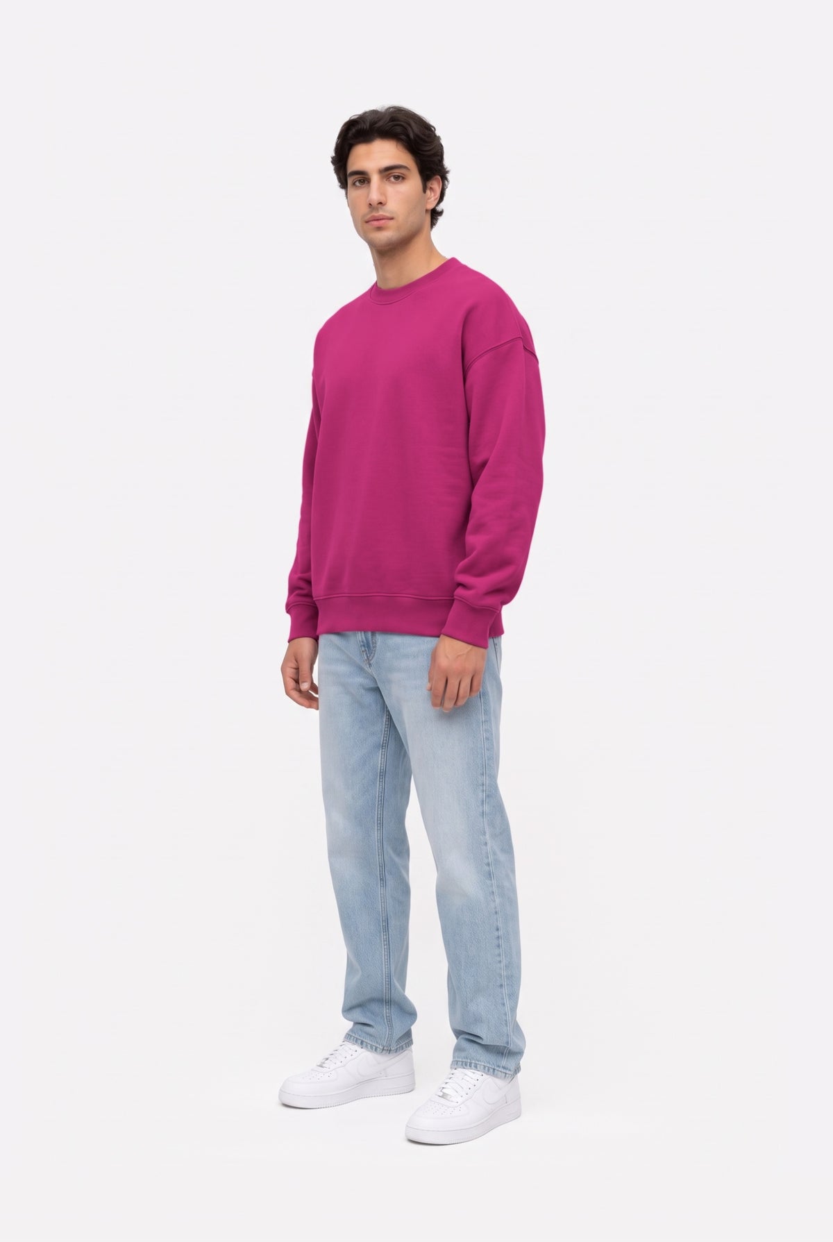 Crewneck Oversize LIGHT LOOP PEONY