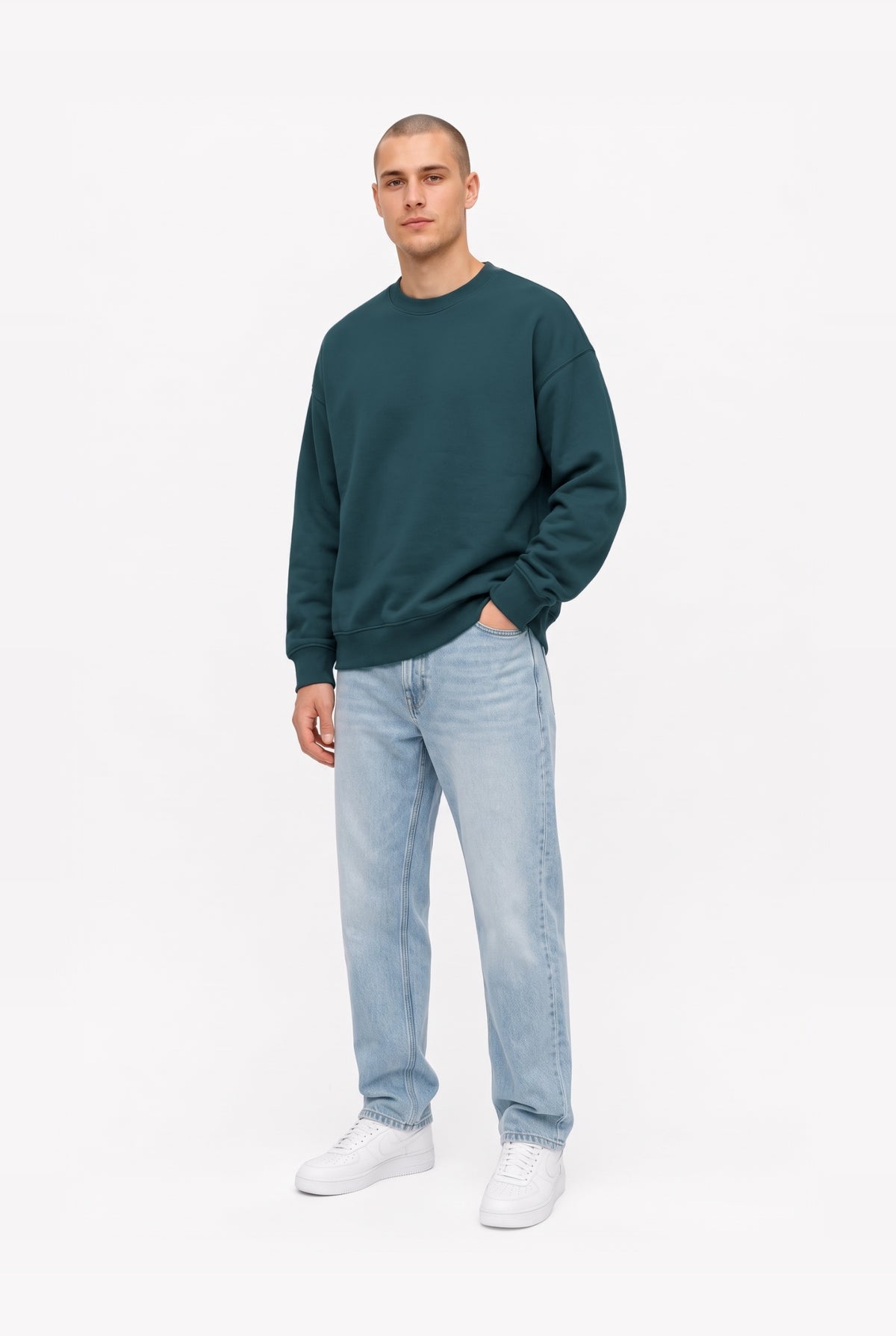 Oversize hoodie - brushed in 3 variants