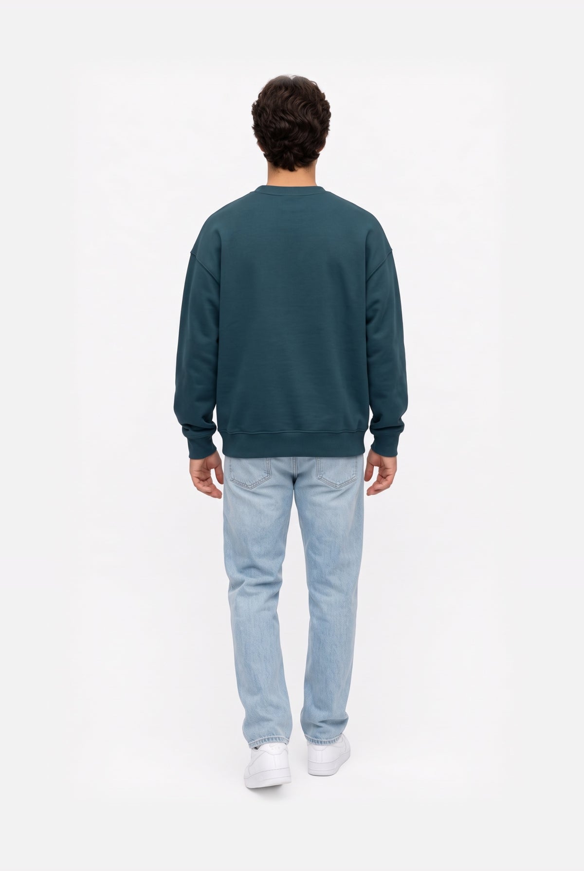Crewneck Oversize LIGHT LOOP PETROL