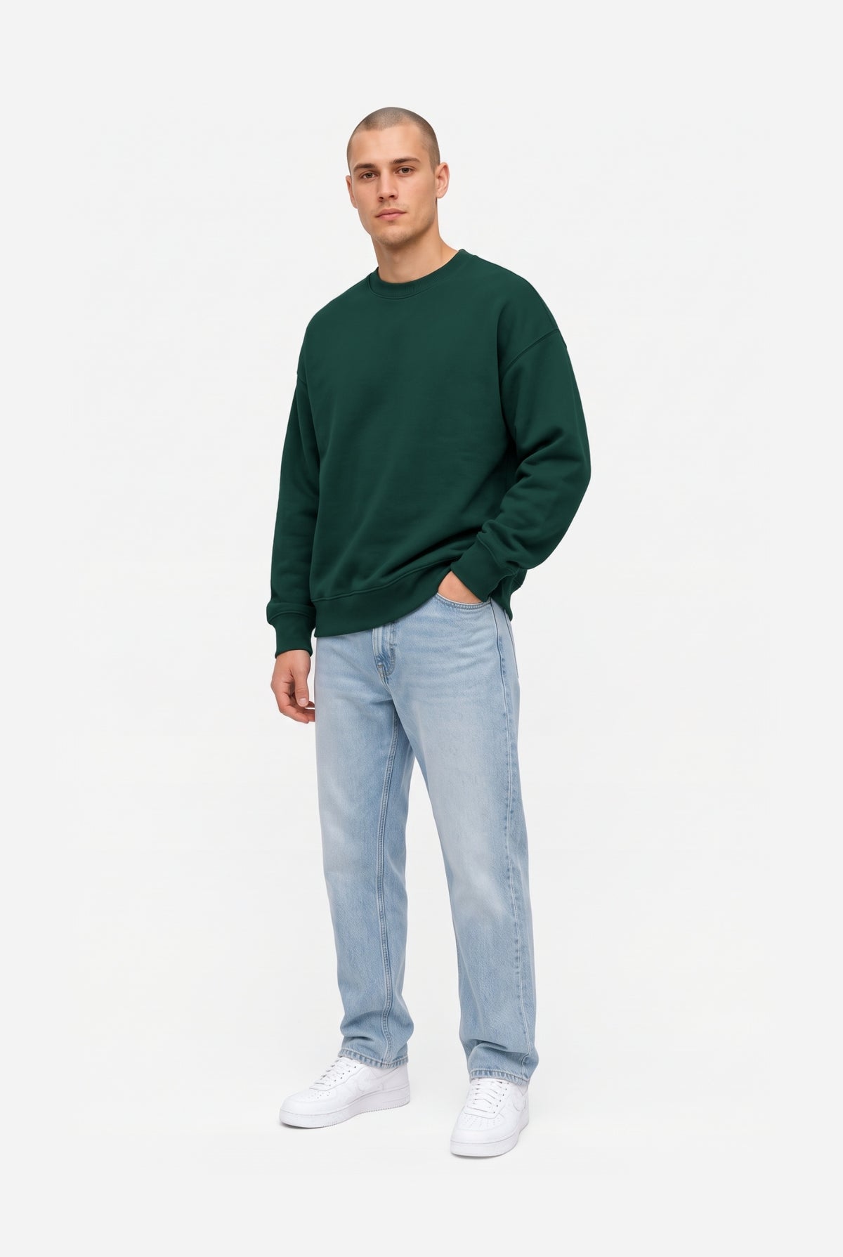 Oversize hoodie - brushed in 3 variants