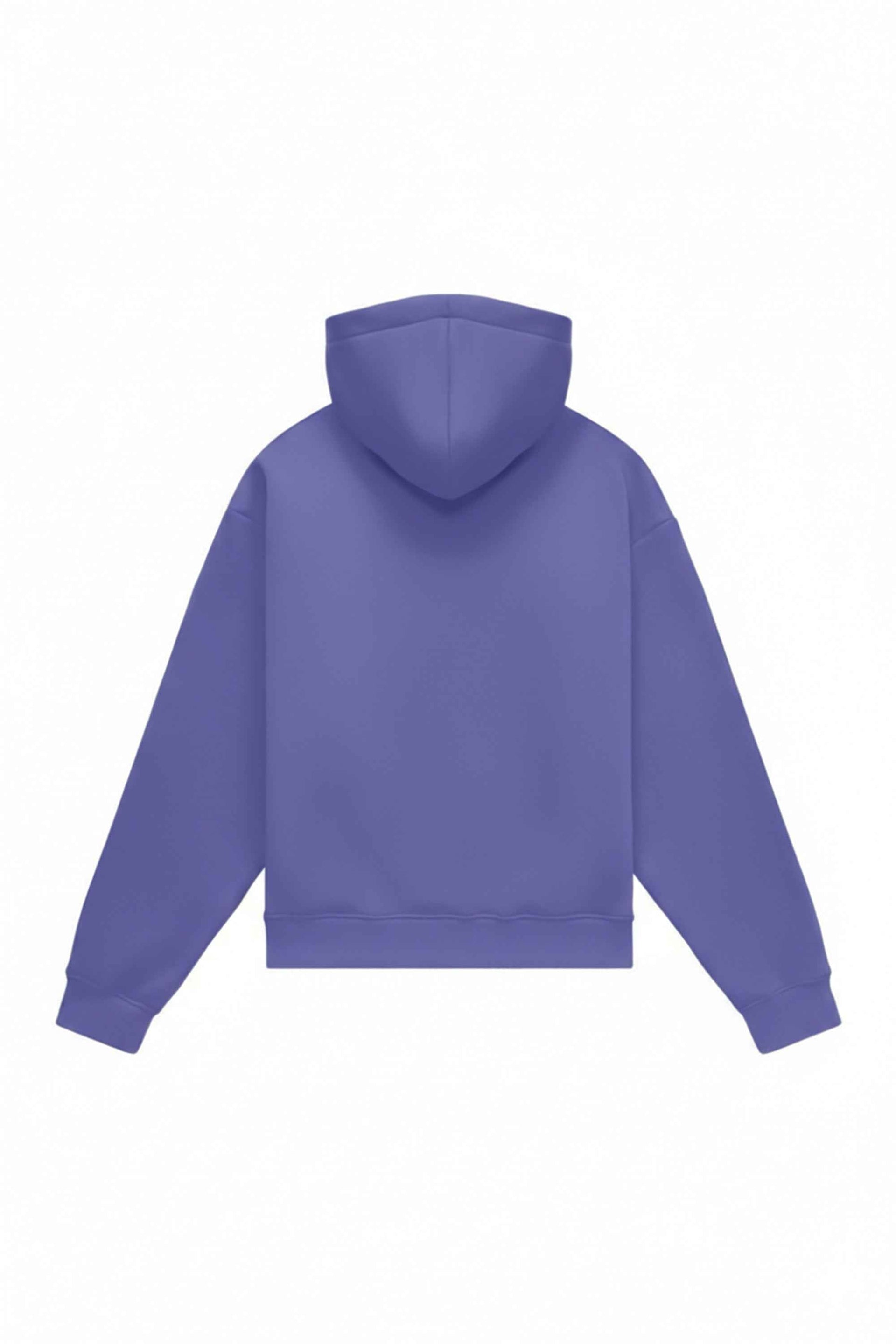Hoodie oversize heavy loop Very Peri blue oversized hoodie with quality certified fabric ideal for printing and embroidery