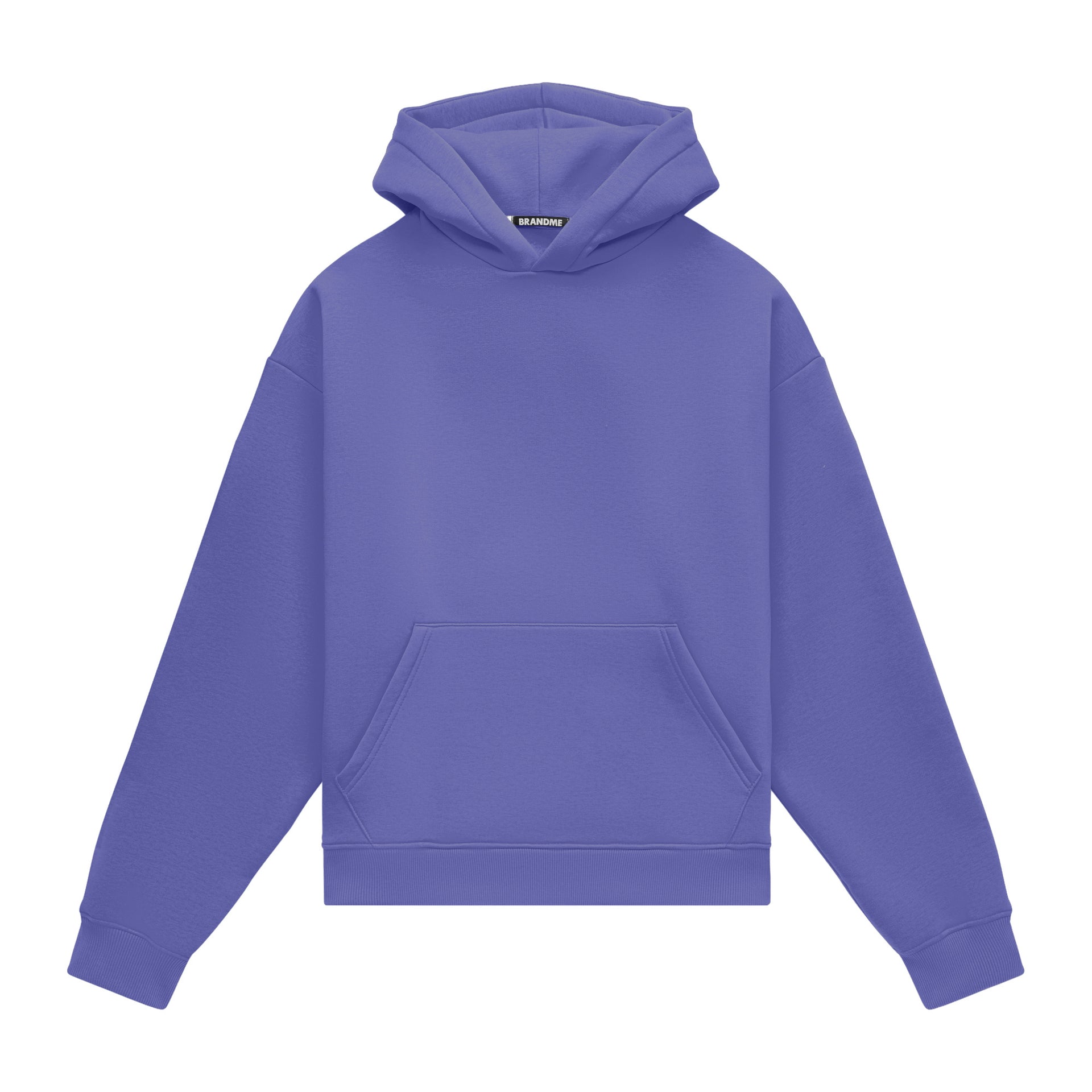 Hoodie oversize LIGHT BRUSHED VERY PERI