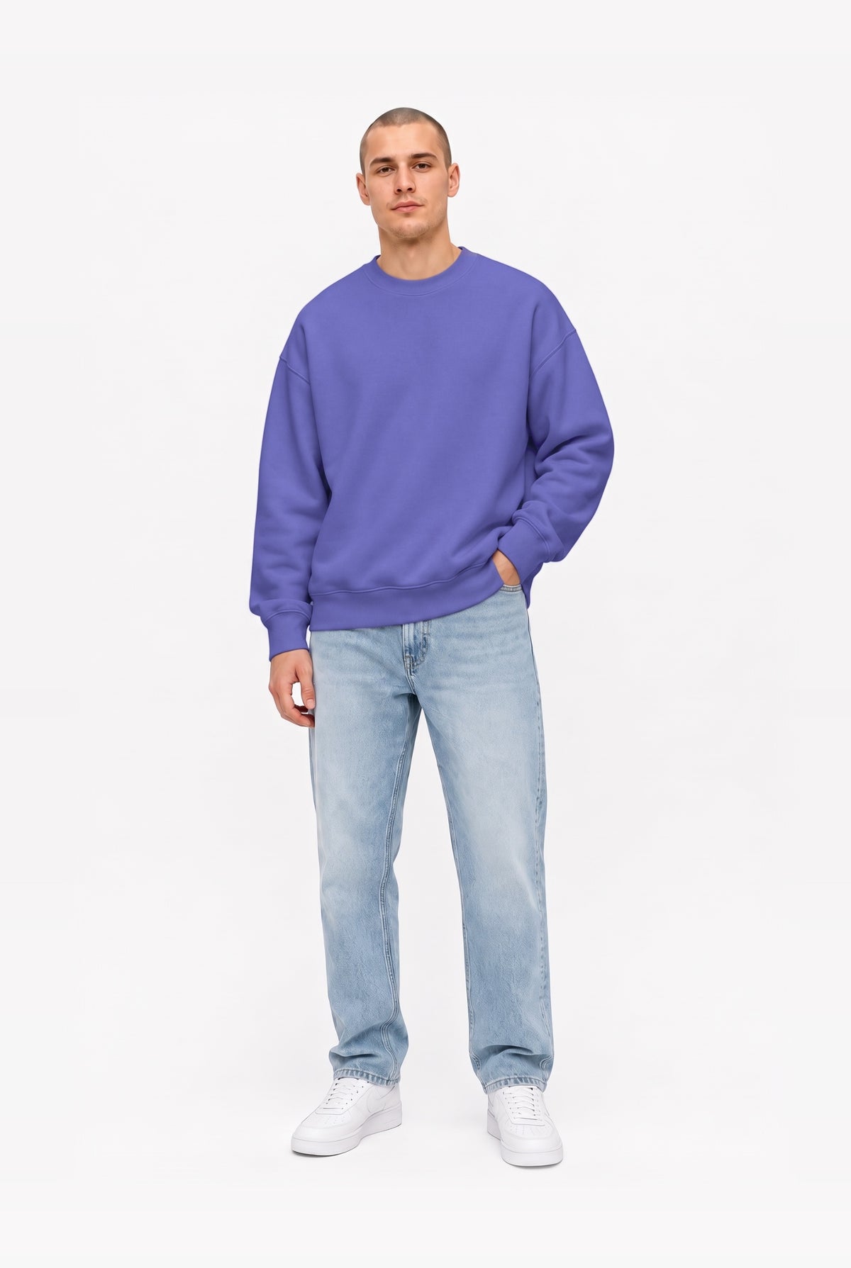 Oversize hoodie - brushed in 3 variants