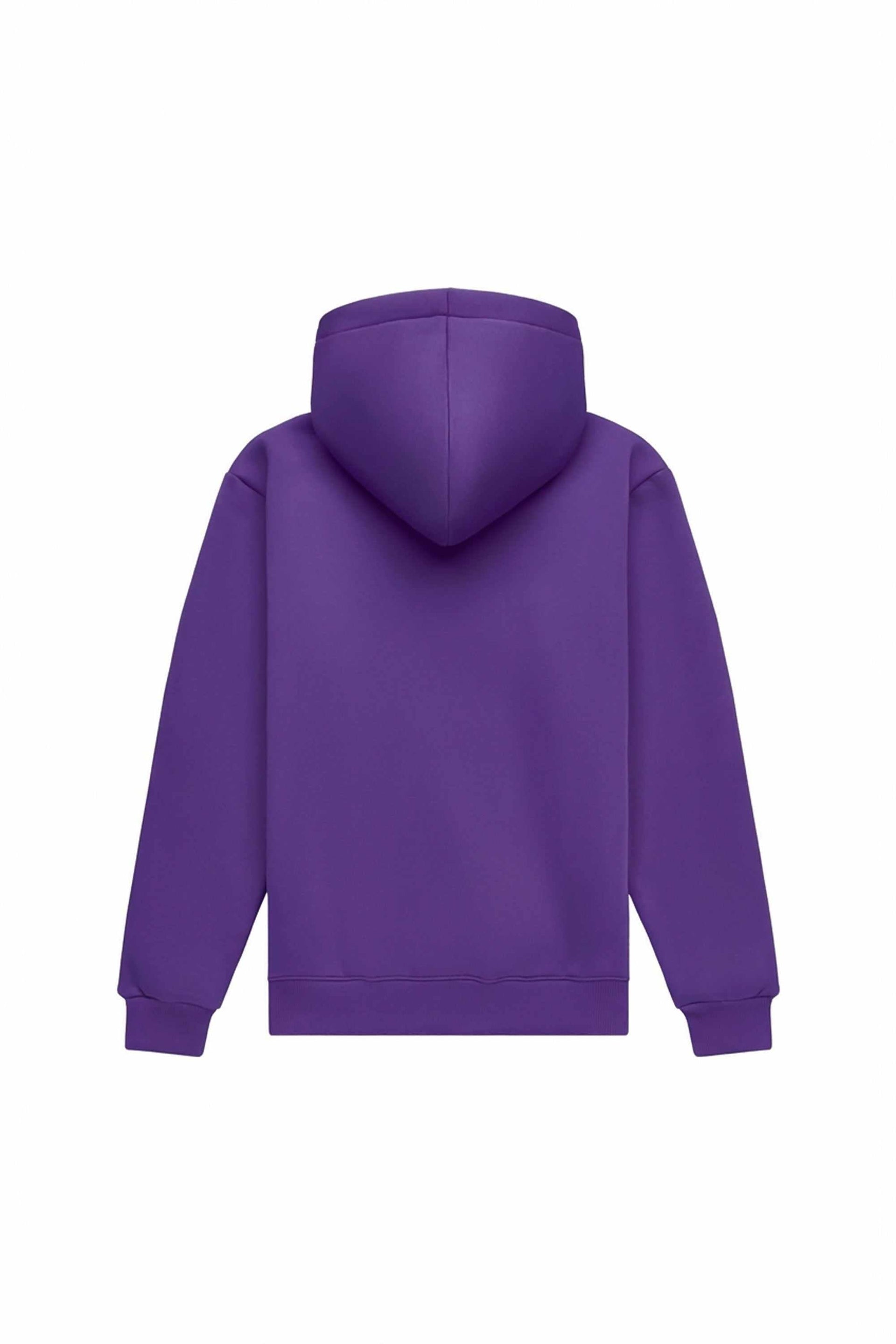 Bluza z kapturem regular LIGHT BRUSHED VIOLET polska jakość idealna pod nadruk