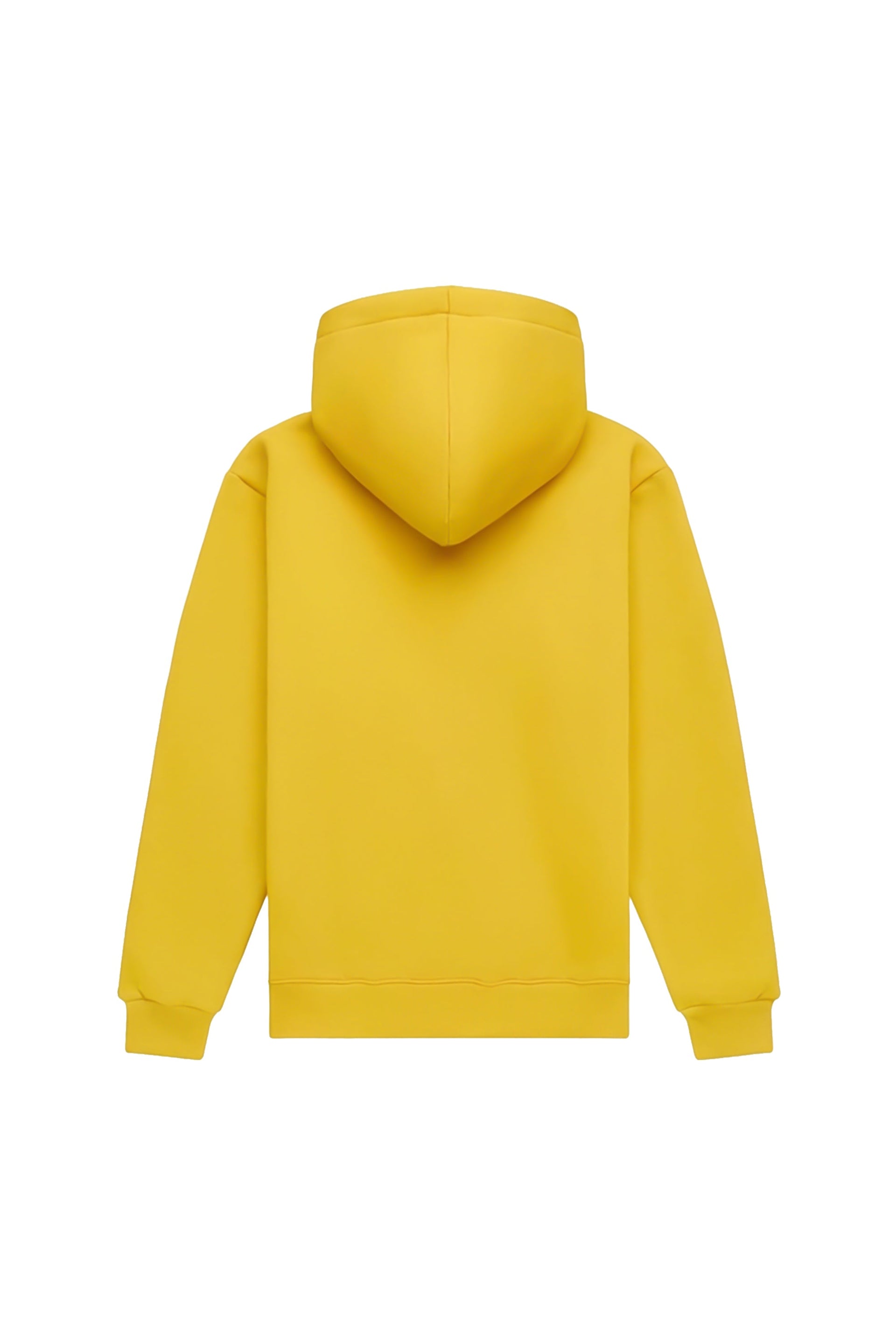 Bluza z kapturem regular w kolorze jasny żółty wykonana w Polsce, idealna pod nadruk.