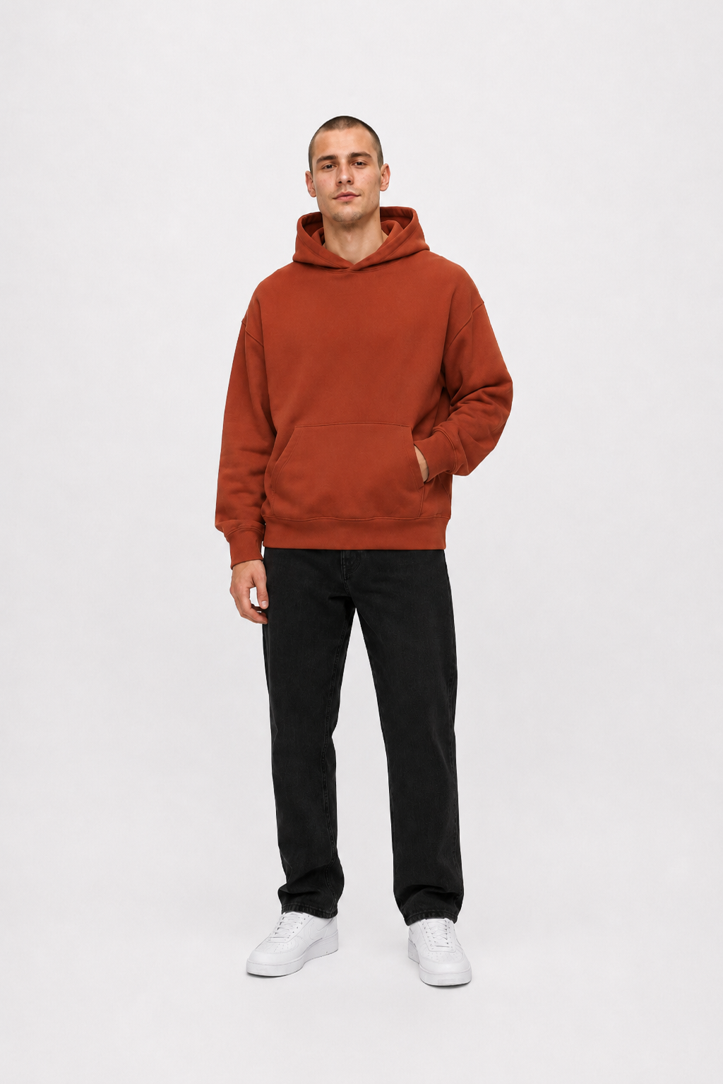 Oversize hoodie - loop in 2 variants