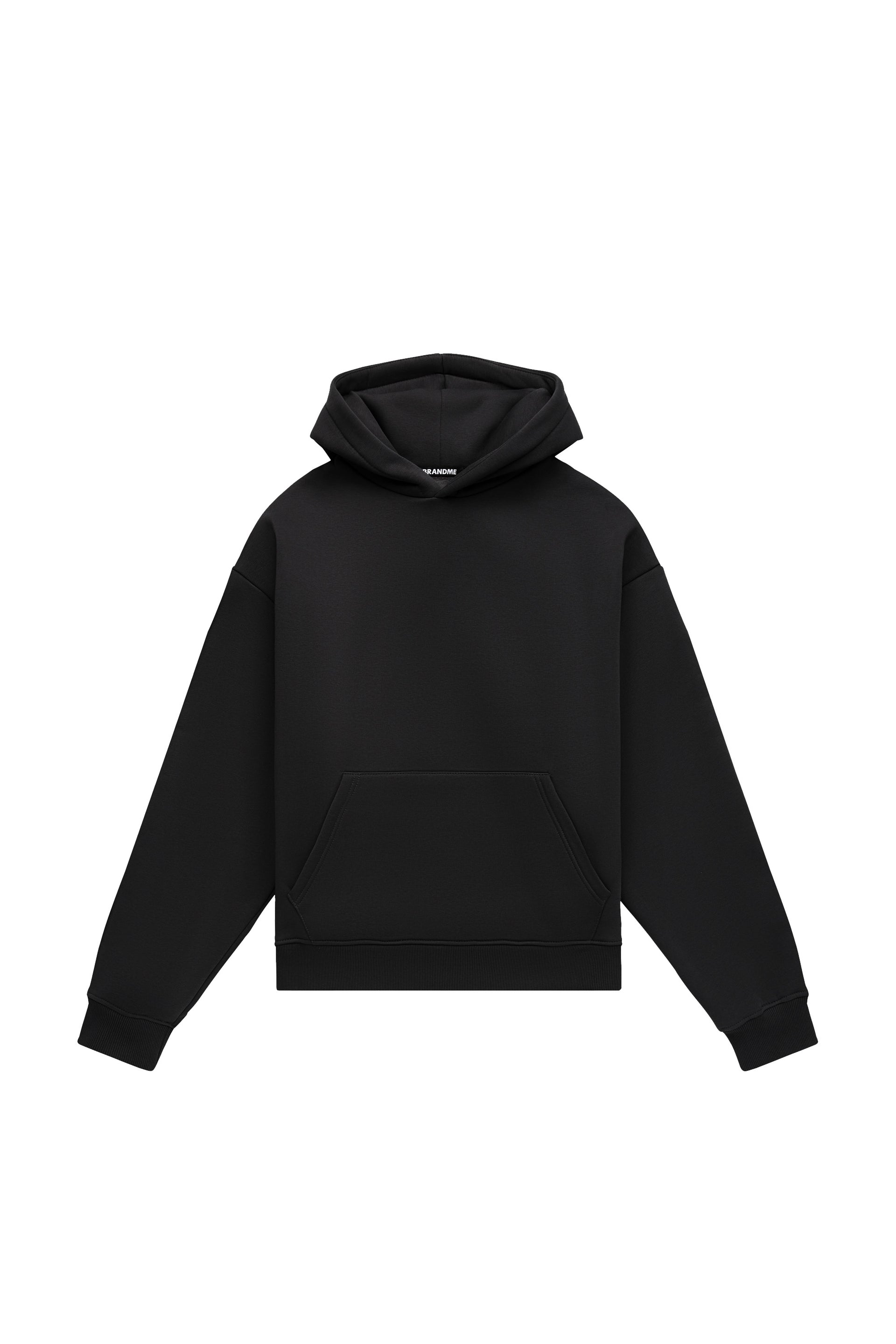 Hoodie oversize LIGHT LOOP BLACK